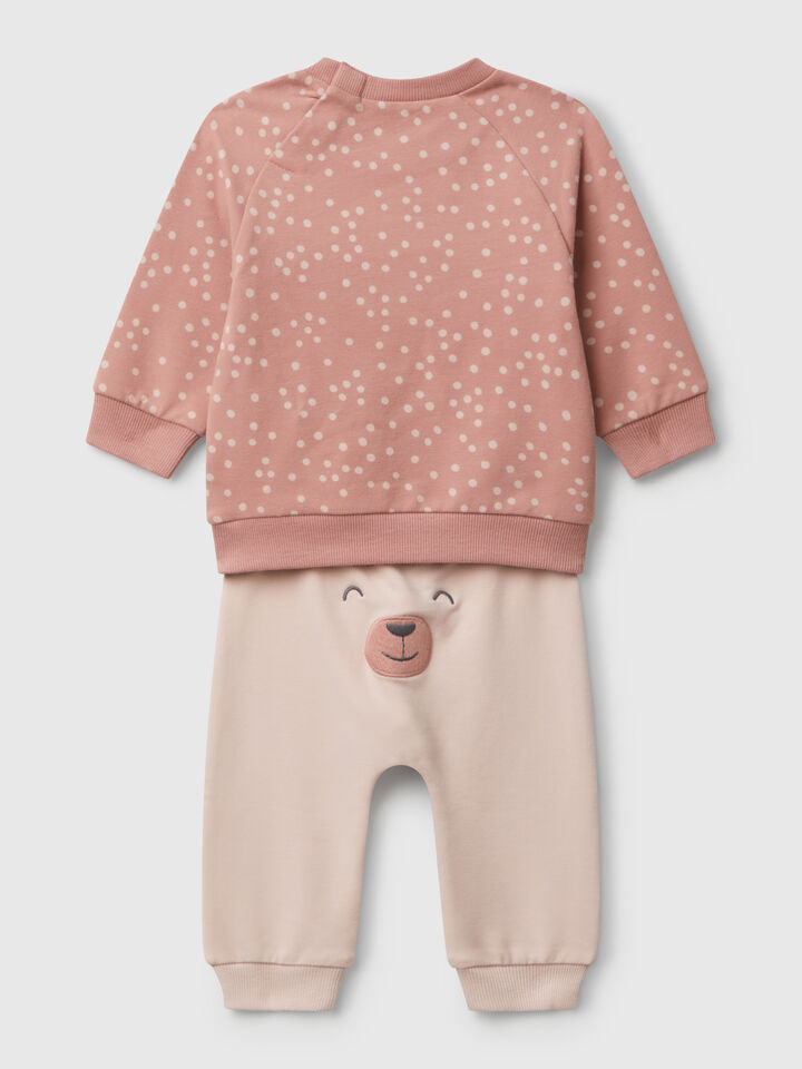 SET SWEATER+TROUSERS New Born (0-18 months) image number 2